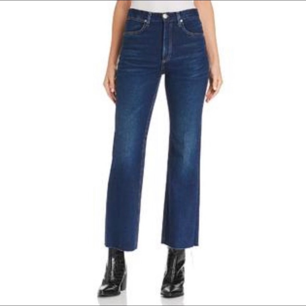 Rag & Bone High Waist Denim Flare Jeans